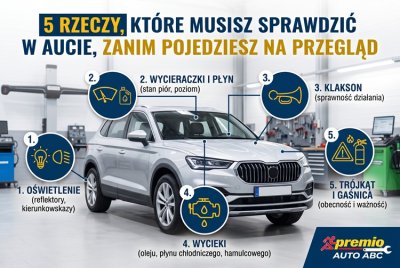 5 rzeczy które sprawdzić przed przeglądem